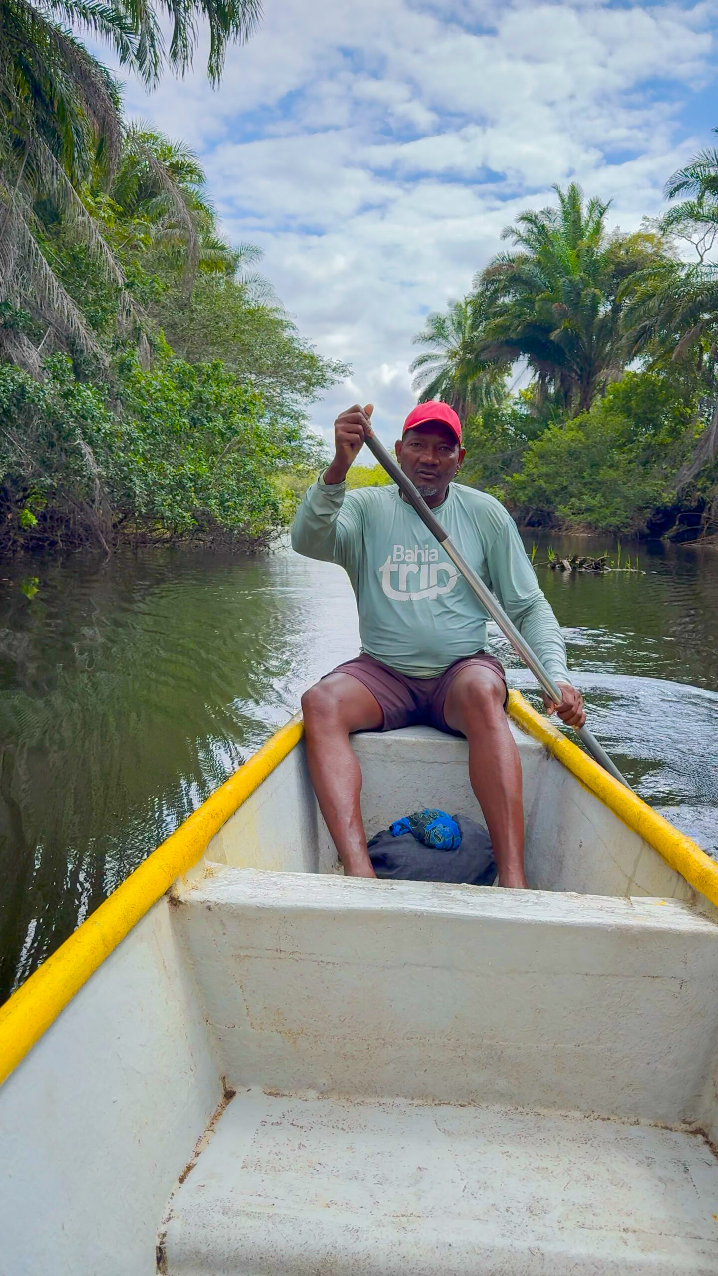 Fernando, barqueiro e pescador - Foto de Dell Brito/Vivai